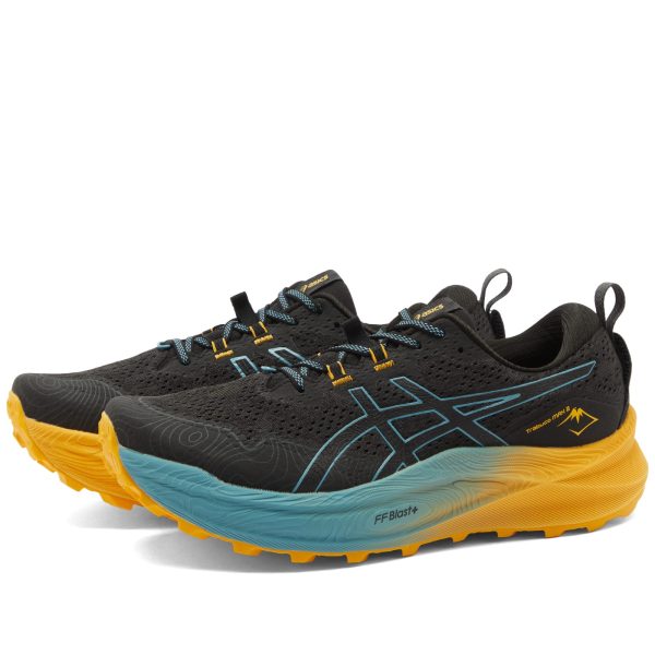 Asics Running Trabuco Max 2 Black/Blue (1011B606-003) черного цвета