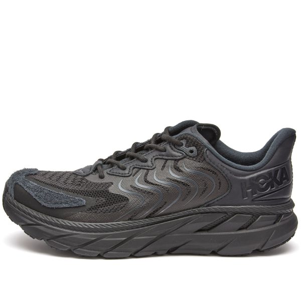 Hoka One One Clifton Ls Black/Asphalt (1141550-BASP) черного цвета