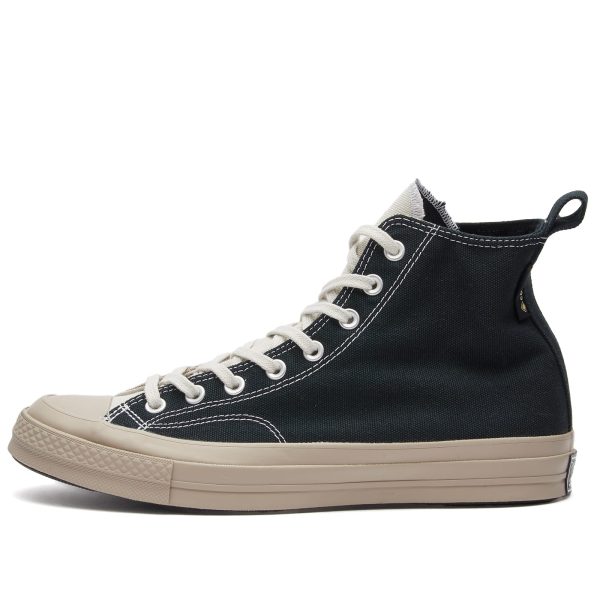 Converse Chuck 70 Gtx Wonder Stone/Black/Pale Putty (A04471CC) черного цвета