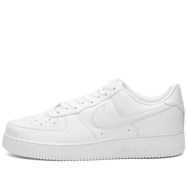 Nike X Nocta Air Force 1 Low Sp White/Colbalt (CZ8065-100-NOV) белого цвета