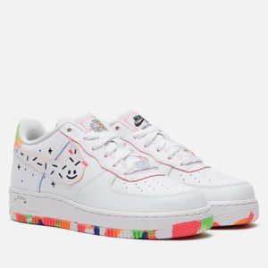 кроссовки Nike Air Force 1 LV8 GS (DV1366-111) белого цвета