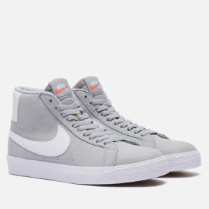 кроссовки Nike Zoom Blazer Mid (DV5467-001) серого цвета