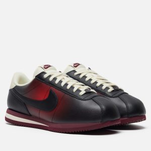 кроссовки Nike Wmns Cortez Burnished (FJ4737-600) бордового цвета