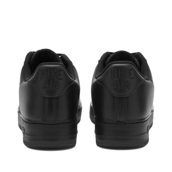 Nike Air Force 1 Low Retro Black/Black (FN5924-001) черного цвета