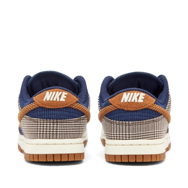 Nike Dunk Low Premium Midnight Navy/Ale Brown (FQ8746-410) синего цвета