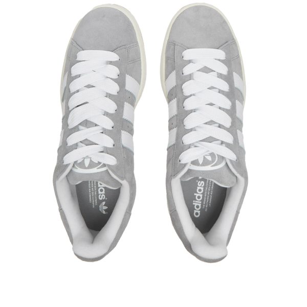 Adidas Campus 00S Grey/White (HQ8707) белого цвета