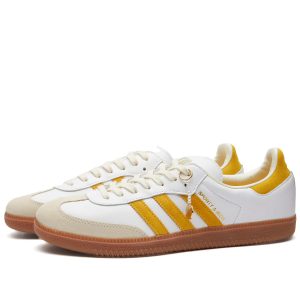 Adidas x Sporty & Rich Samba White/Bold Gold/Cream White (IF5661) белого цвета