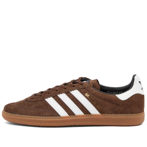 Adidas SPZL Samba Deco Brown/White/Gum (IF5739) белого цвета