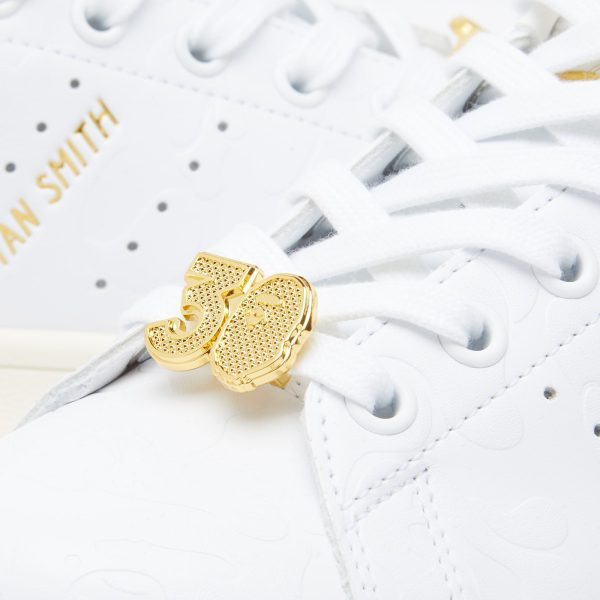 Adidas x BAPE Stan Smith White/Off White (IG1115) белого цвета