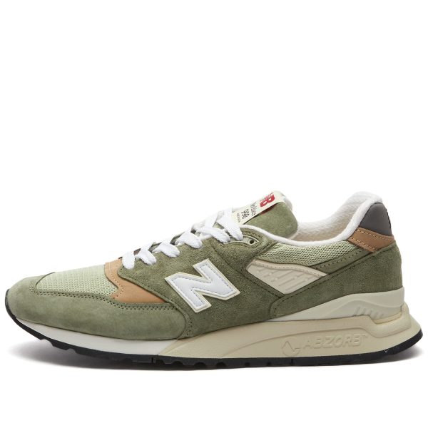 New Balance U998GT - Made in USA Green (U998GT) зеленого цвета