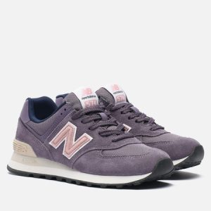 кроссовки New Balance WL574TP2 (WL574TP2) фиолетового цвета