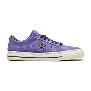 Converse One Star Pro (A04371C) фиолетового цвета