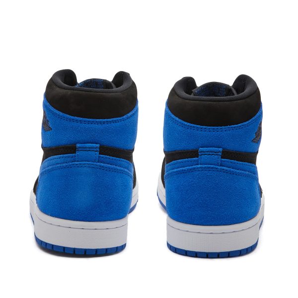 Air Jordan 1 Retro High OG PS Black/Royal Blue (FD1412-042) черного цвета