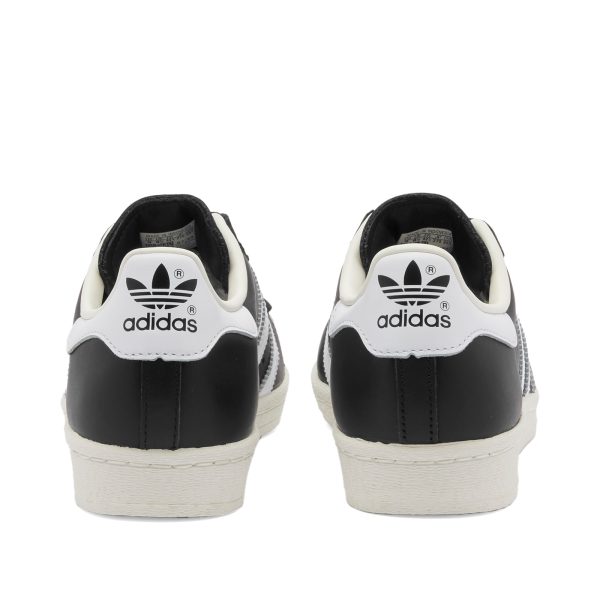Adidas Superstar 82 Core Black/White/Off White (ID5960) белого цвета