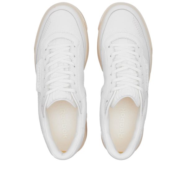 Reebok Club C LTD White Leather (RMIA04DC99LEA0080100) белого цвета