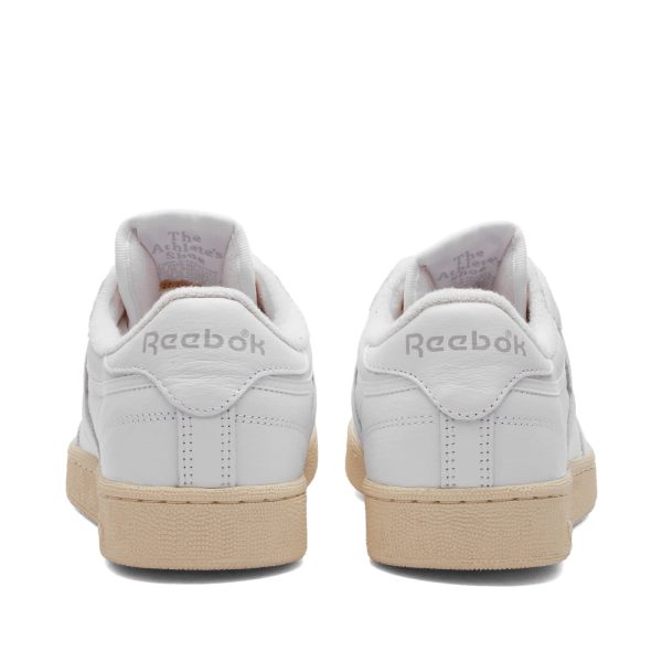 Reebok Club C 85 Vintage Footwear White/Pure Grey/Paper White (RMIA04HC99LEA0030200) белого цвета
