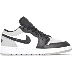 Air Jordan 1 Low Light Smoke Grey (553560-052) серого цвета