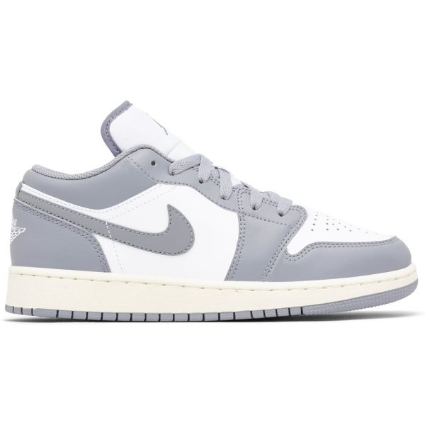 Air Jordan 1 Low Vintage Grey (553560-053) серого цвета