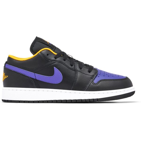 Air Jordan 1 Low Lakers (553560-075)  цвета