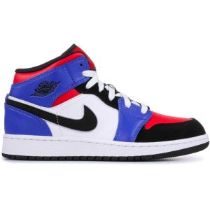 Air Jordan 1 Mid Top 3 (554725-124)  цвета