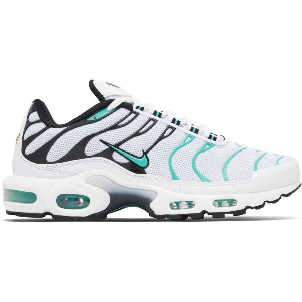 Nike Air Max Plus White Hyper Jade Atmos (604133-148) белого цвета