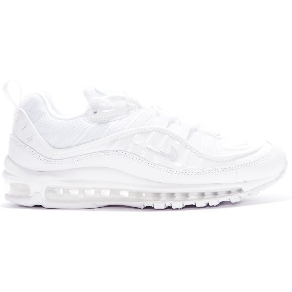 Nike Air Max 98 White (640744-106) белого цвета