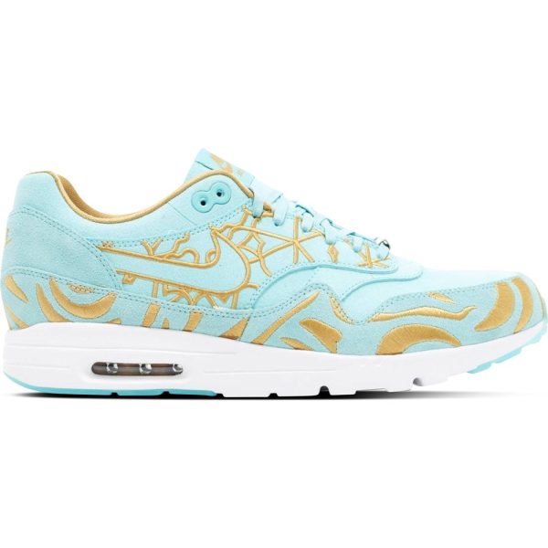 Nike Air Max 1 Ultra Lotc Qs Island Green Island Green-Flt Gld (747105-300) зеленого цвета