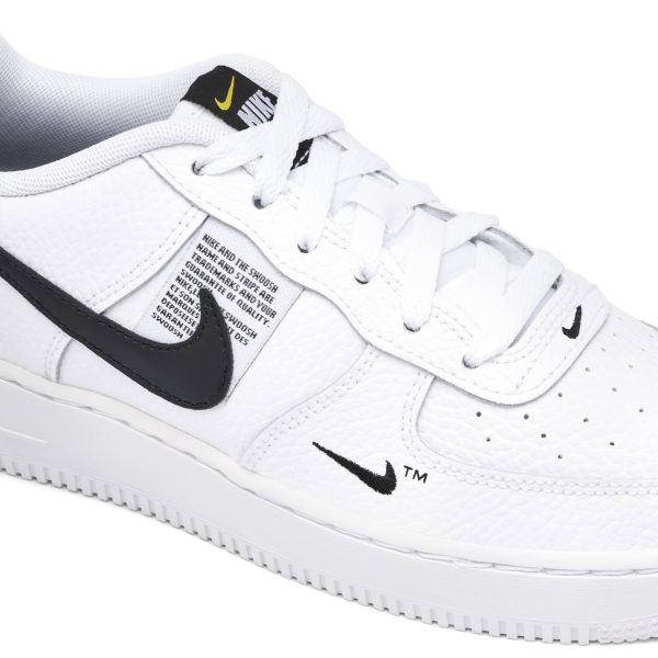Nike Air Force 1 Low Utility White Black (AR1708-100) белого цвета