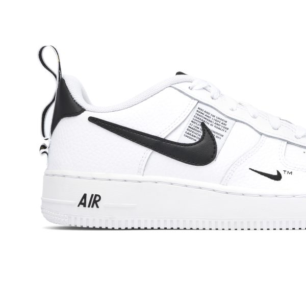 Nike Air Force 1 Low Utility White Black (AR1708-100) белого цвета