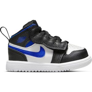 Air Jordan 1 Mid ALT White Black Racer Blue (AR6352-140) белого цвета