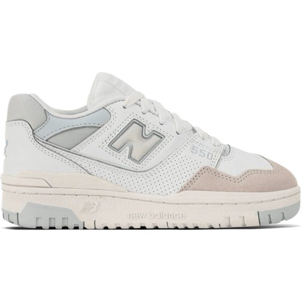 New Balance 550 ASOS Exclusive White Grey (BB550AOS) белого цвета