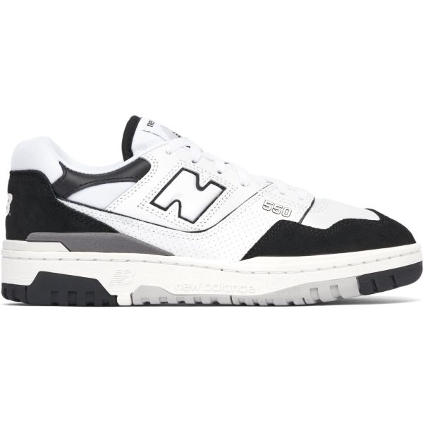 New Balance 550 White Black (BB550NCA) белого цвета