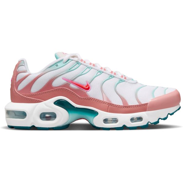 Nike TN Air Max Plus White Red Stardust (CD0609-110) белого цвета