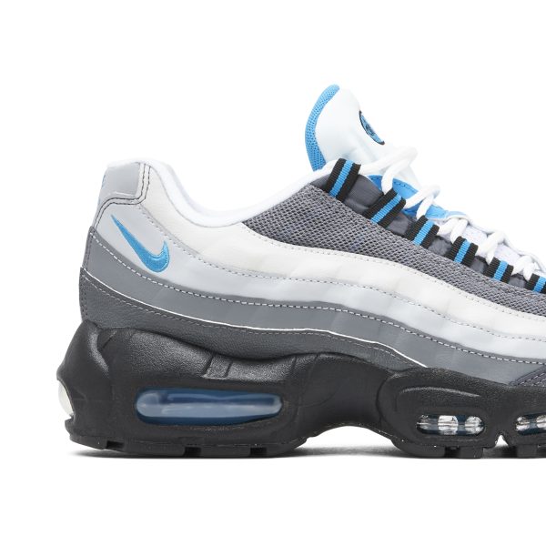 Nike Air Max 95 Recraft Grey Laser Blue (CJ3906-002) голубого цвета