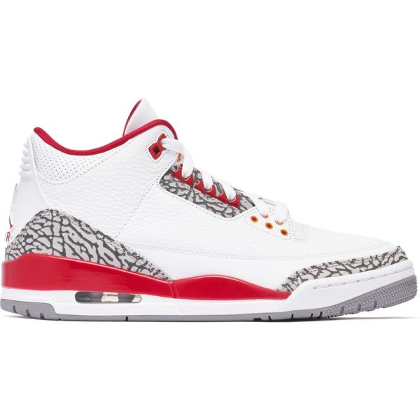 Air Jordan 3 Cardinal (CT8532-126) красного цвета