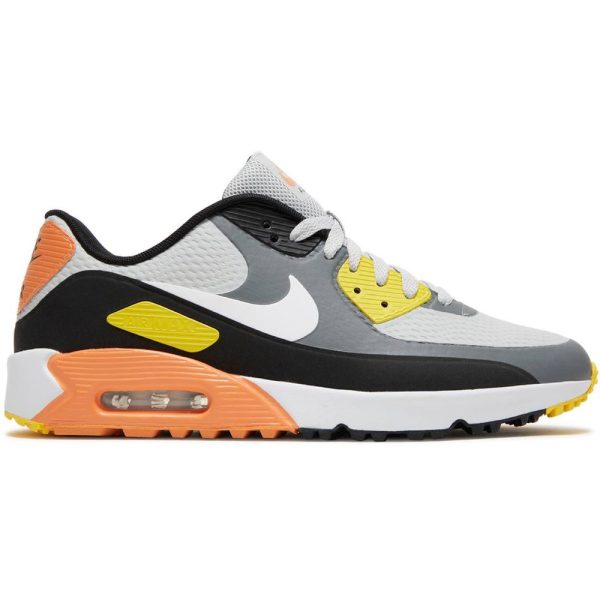 Nike Air Max 90 Golf Smoke Grey Black (CU9978-012) черного цвета