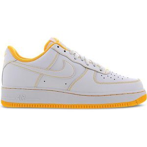 Nike Air Force 1 Low White Yellow (CV1724-102) белого цвета