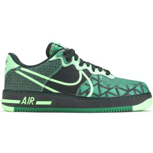 Nike Air Force 1 React Naija (CW3918-001) зеленого цвета