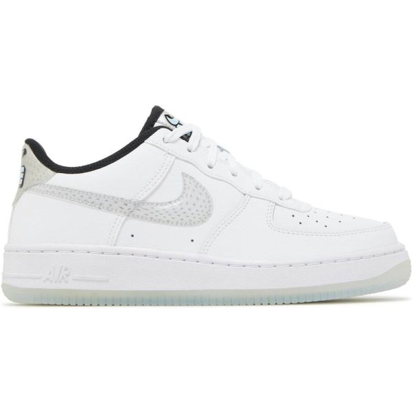 Nike Air Force 1 Low LV8 KSA White Glacier Blue (CW5909-100) белого цвета