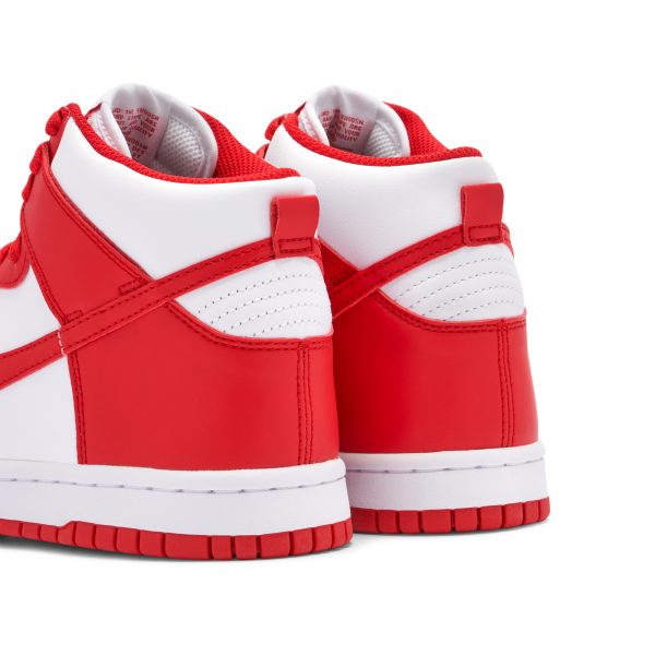 Nike Dunk High University Red (DB2179-106) красного цвета