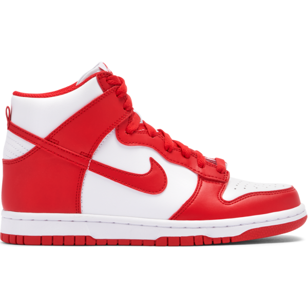 Nike Dunk High University Red (DB2179-106) красного цвета