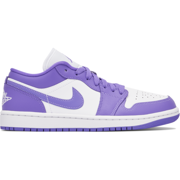 Air Jordan 1 Low Patent Purple (DC0774-500) фиолетового цвета