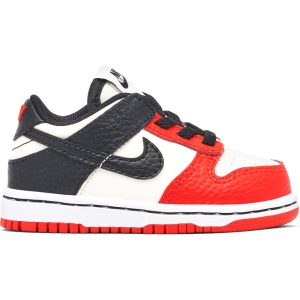 Nike Dunk Low EMB x NBA 75th Anniversary Chicago (DC9562-100)  цвета