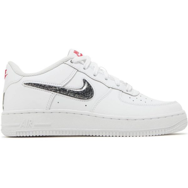 Nike Air Force 1 LV8 White Black (DC9651-100) белого цвета