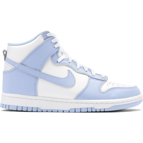 Nike Dunk High White Aluminum (DD1869-107) белого цвета