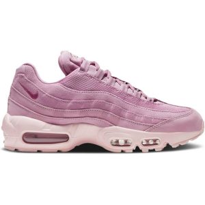 Nike Air Max 95 Pink Suede (DD5398-615) розового цвета