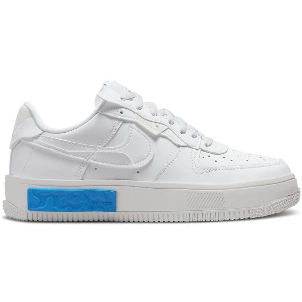 Nike Air Force 1 Low Fontanka White Blue (DH1290-101) белого цвета