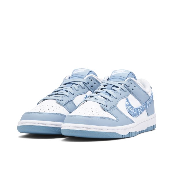 Nike Dunk Low Blue Paisley (DH4401-101) голубого цвета