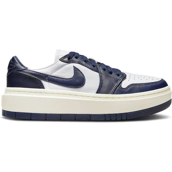 Air Jordan 1 Low LV8D Midnight Navy (DH7004-141) синего цвета