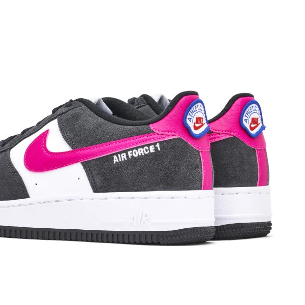 Nike Air Force 1 LV 8 Athletic Club Black Pink Prime (DH9597-003) черного цвета